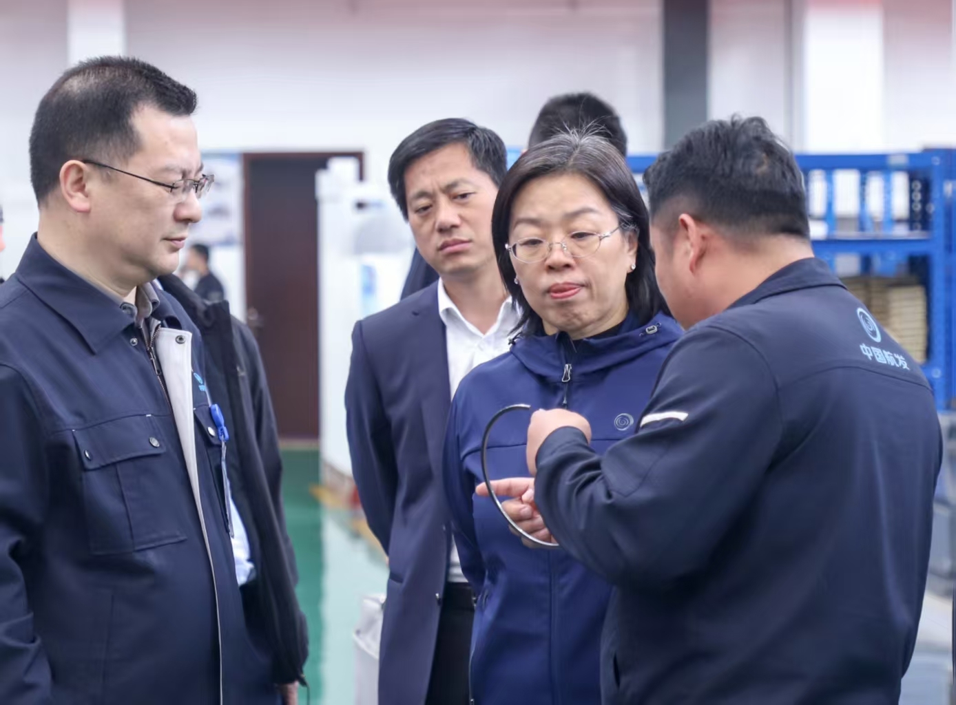 吳穎湘到中國航發(fā)長江調(diào)研